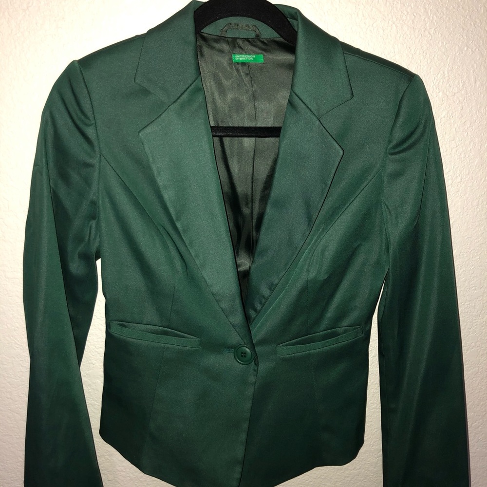 Satin blazer